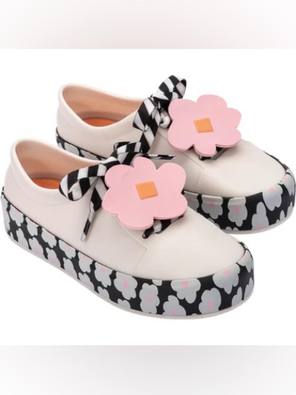 NEW Mini Melissa x Fabula Mini Street Jelly Sneakers, Baby/Toddler Size 12